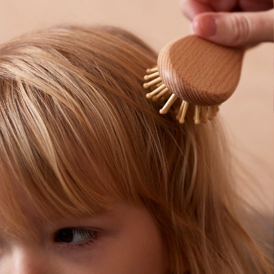 Brosse cheveux bebe