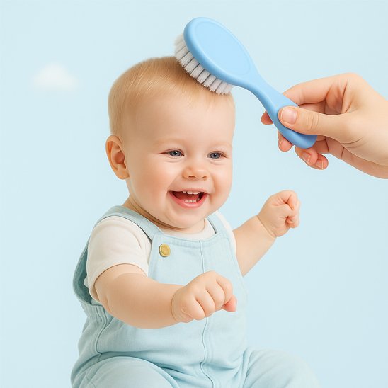 Brosse cheveux pour bebe