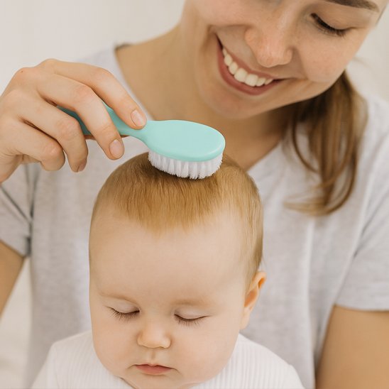 Brosse cheveux pour bebe