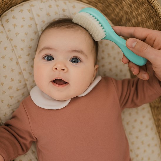 Brosse cheveux pour bebe