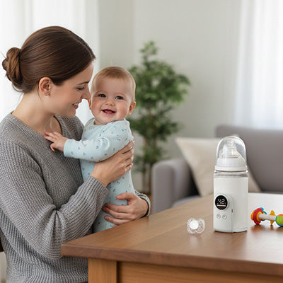 maman bebe table chauffe biberon