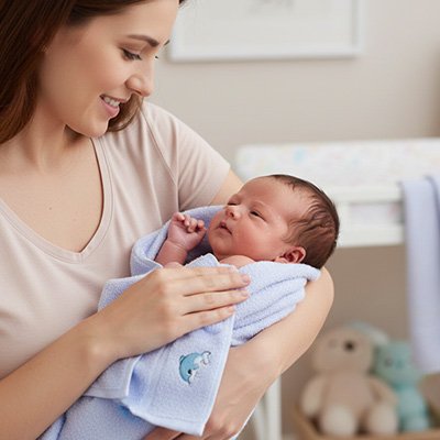 Serviette de bain bébé 